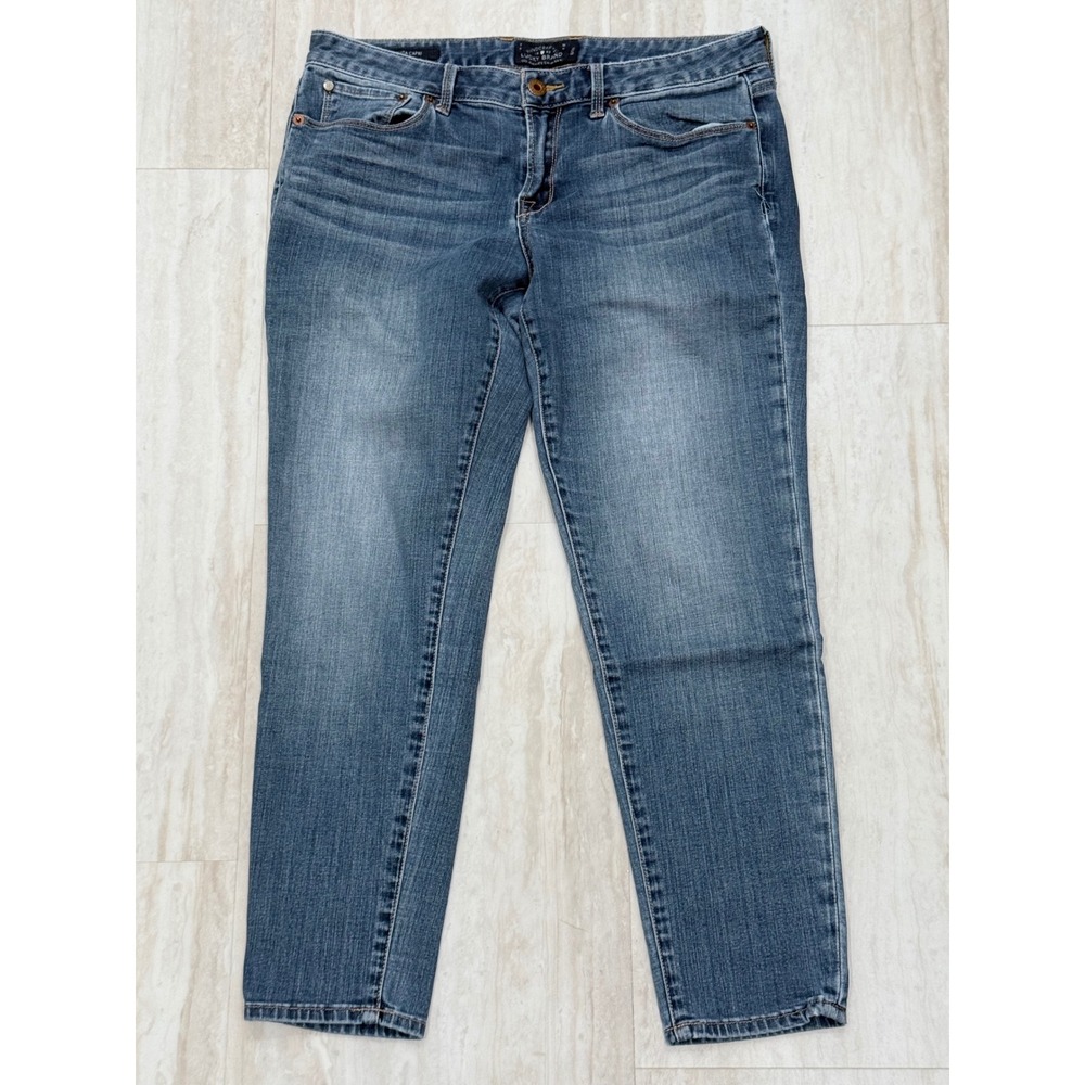 Lucky Brand Lolita Capri Jeans Womens 10/30 Medium Wash Denim Cropped Mid Rise - Picture 1 of 5